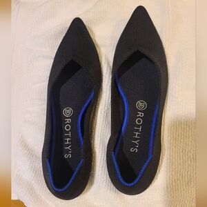 Rothy's Black The Point Shoe Size 9